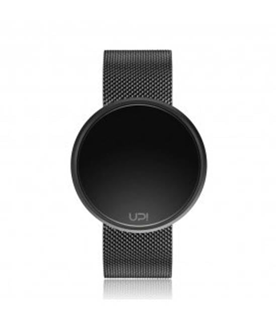 UPWATCH ROUND STEEL BLACK