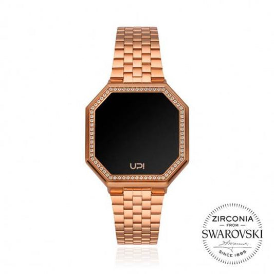UPWATCH EDGE MINI SWAN MATTE ROSE GOLD