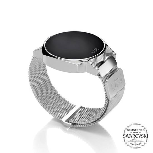 UPWATCH NEXT MINI SILVER SWAROVSKI® ZIRCONIA