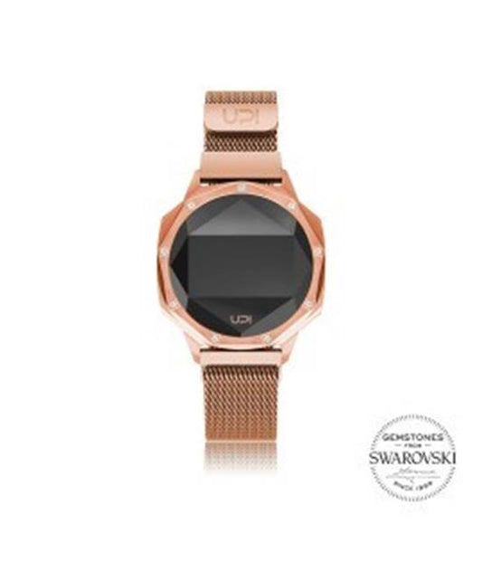 UPWATCH ICONIC ROSE GOLD SET WITH SWAROVSKI® TOPAZ LOOP BAND