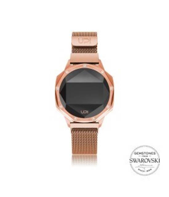 UPWATCH ICONIC ROSE GOLD SET WITH SWAROVSKI® TOPAZ LOOP BAND
