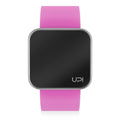 UPWATCH TOUCH MATTE SILVER&NPINK